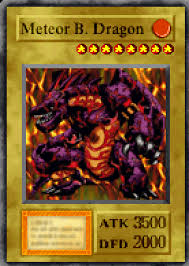 Carta Meteor B. Dragon de Yu-Gi-Oh! Forbidden Memories